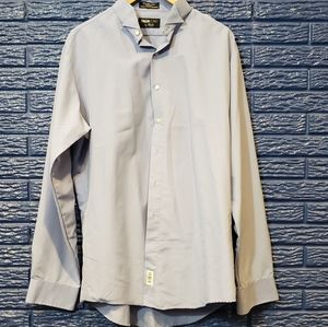 TALLIAUOMO LARGE DRESS SHIRT BUTTON DOWN